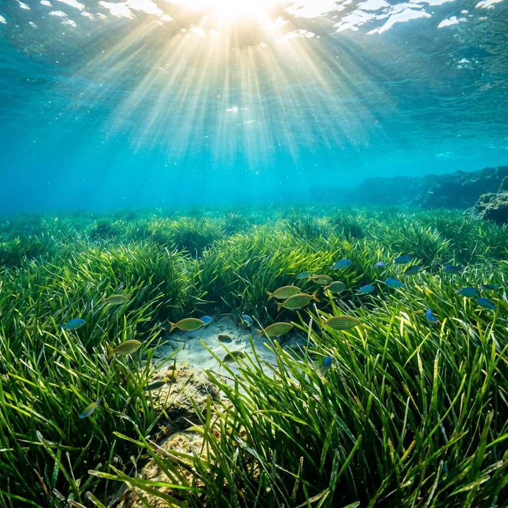 Pradera de Posidonia oceánica